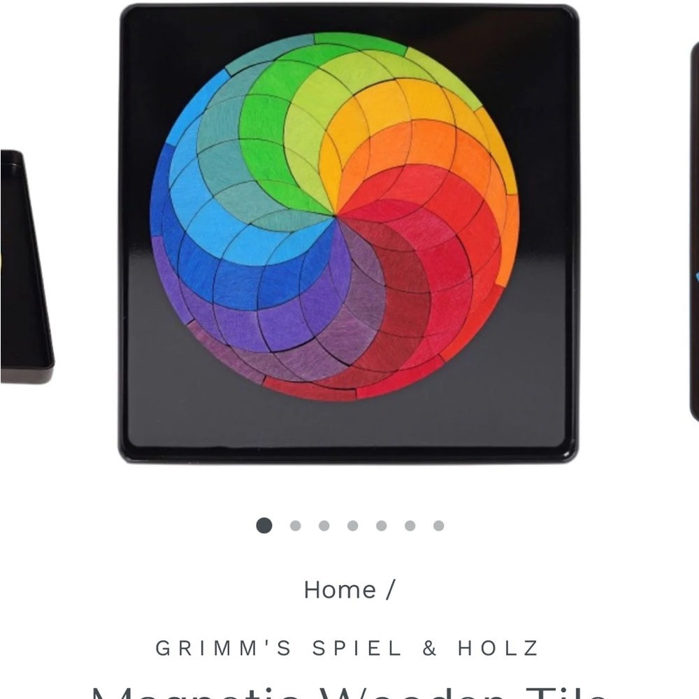 Grimm's Spiel & Holz Magnetic Wooden Tile